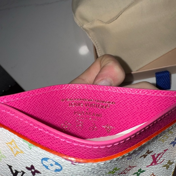 New Louis Vuitton Murakami card holder - Picture 8 of 9